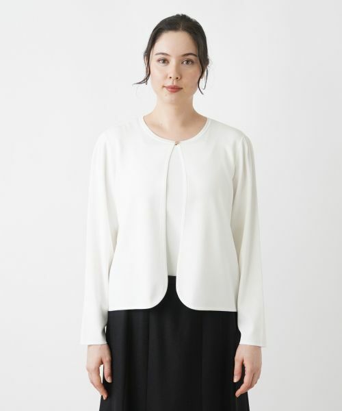 Leilian PLUS HOUSE / レリアンプラスハウス カーディガン・ボレロ | クルーネックカーディガン | 詳細10