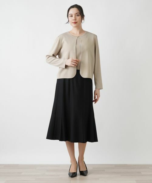 Leilian PLUS HOUSE / レリアンプラスハウス カーディガン・ボレロ | クルーネックカーディガン | 詳細4
