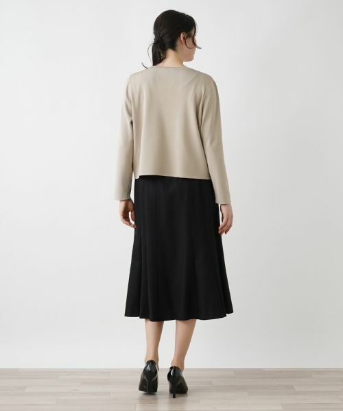 Leilian PLUS HOUSE / レリアンプラスハウス カーディガン・ボレロ | クルーネックカーディガン | 詳細6