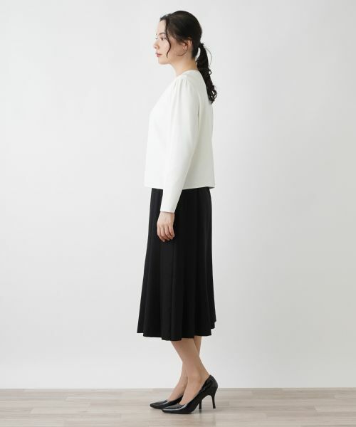 Leilian PLUS HOUSE / レリアンプラスハウス カーディガン・ボレロ | クルーネックカーディガン | 詳細8