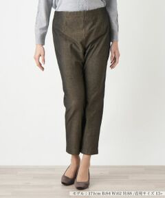 Leilian PLUS HOUSE / レリアンプラスハウス その他パンツ | ストライプスリムパンツ