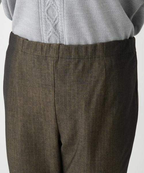 Leilian PLUS HOUSE / レリアンプラスハウス その他パンツ | ストライプスリムパンツ | 詳細11