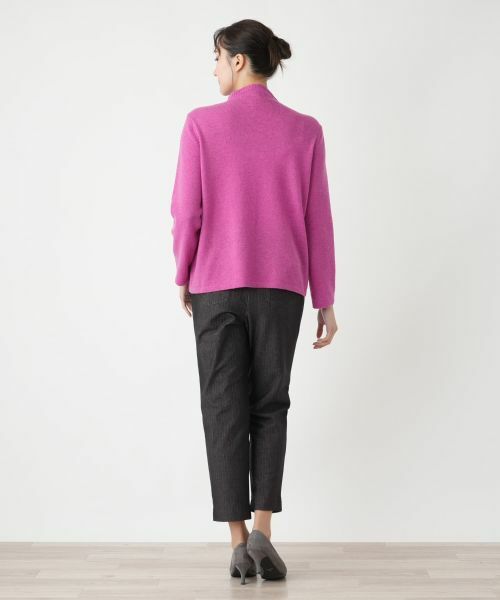 Leilian PLUS HOUSE / レリアンプラスハウス その他パンツ | ストライプスリムパンツ | 詳細3