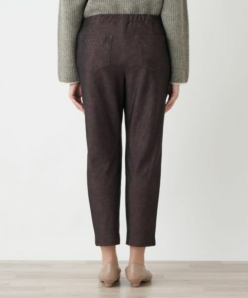 Leilian PLUS HOUSE / レリアンプラスハウス その他パンツ | プリントスリムパンツ | 詳細11