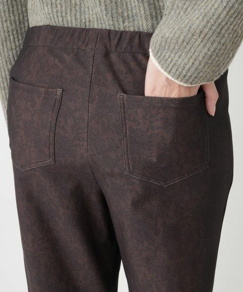 Leilian PLUS HOUSE / レリアンプラスハウス その他パンツ | プリントスリムパンツ | 詳細13