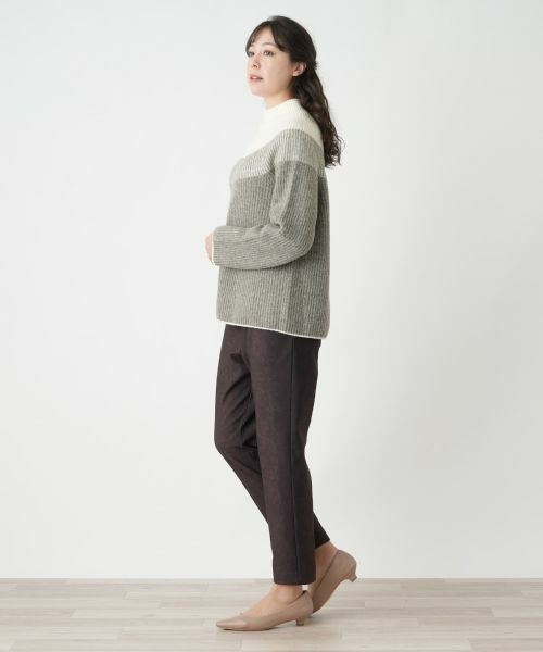 Leilian PLUS HOUSE / レリアンプラスハウス その他パンツ | プリントスリムパンツ | 詳細7