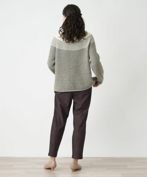 Leilian PLUS HOUSE / レリアンプラスハウス その他パンツ | プリントスリムパンツ | 詳細8