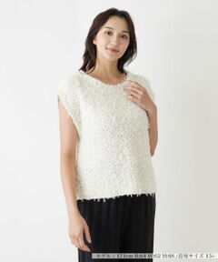 Leilian PLUS HOUSE / レリアンプラスハウス ニット・セーター | ツイードトップス