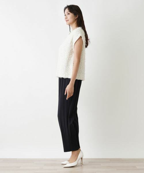 Leilian PLUS HOUSE / レリアンプラスハウス ニット・セーター | ツイードトップス | 詳細2
