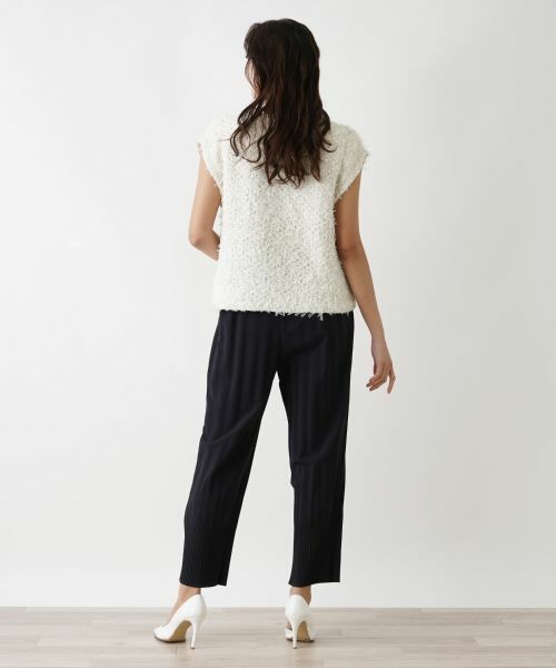 Leilian PLUS HOUSE / レリアンプラスハウス ニット・セーター | ツイードトップス | 詳細3