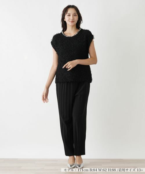 Leilian PLUS HOUSE / レリアンプラスハウス ニット・セーター | ツイードトップス | 詳細4