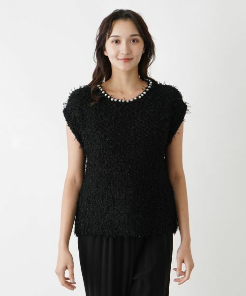 Leilian PLUS HOUSE / レリアンプラスハウス ニット・セーター | ツイードトップス | 詳細7
