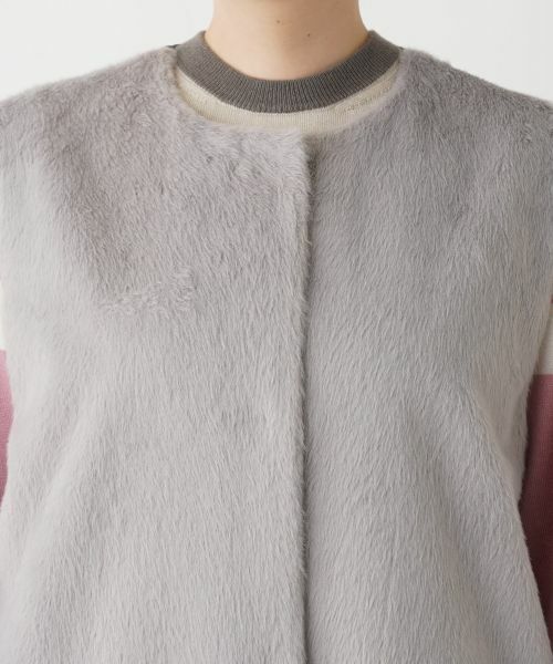 Leilian PLUS HOUSE / レリアンプラスハウス テーラードジャケット | 切替ロングベスト【Leilian WHITE LABEL】 | 詳細10