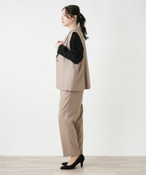 Leilian PLUS HOUSE / レリアンプラスハウス テーラードジャケット | ベスト【Leilian WHITE LABEL】 | 詳細2