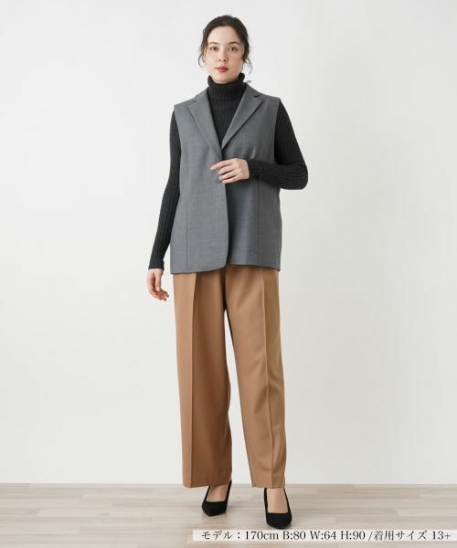 Leilian PLUS HOUSE / レリアンプラスハウス テーラードジャケット | ベスト【Leilian WHITE LABEL】 | 詳細9