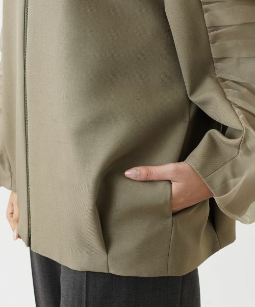 Leilian PLUS HOUSE / レリアンプラスハウス テーラードジャケット | オーバーシルエットブルゾン | 詳細13