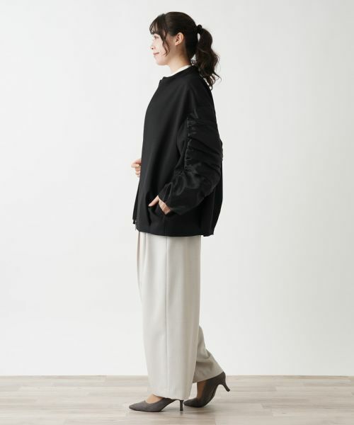 Leilian PLUS HOUSE / レリアンプラスハウス テーラードジャケット | オーバーシルエットブルゾン | 詳細2