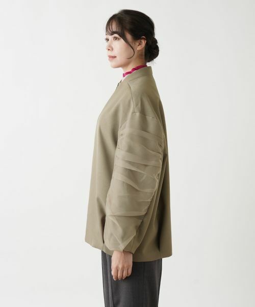 Leilian PLUS HOUSE / レリアンプラスハウス テーラードジャケット | オーバーシルエットブルゾン | 詳細8