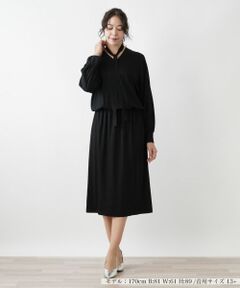 再値下げ❗️レリアンプラスハウス 茶色 ノースリーブワンピース 13➕ 店舗人気】ノースリーブロングワンピース | BOURGE (Women