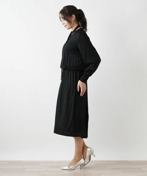 Leilian PLUS HOUSE / レリアンプラスハウス ドレス | ボウタイワンピース | 詳細2