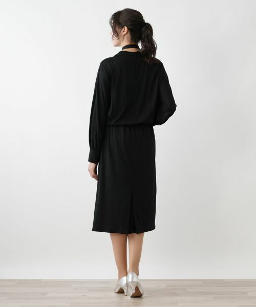 Leilian PLUS HOUSE / レリアンプラスハウス ドレス | ボウタイワンピース | 詳細3