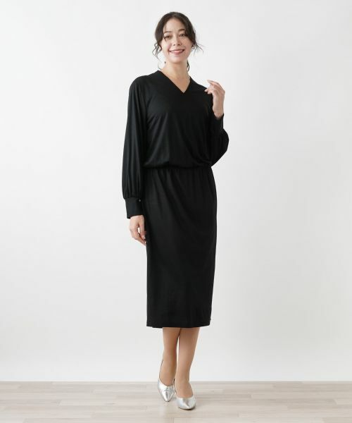 Leilian PLUS HOUSE / レリアンプラスハウス ドレス | ボウタイワンピース | 詳細4