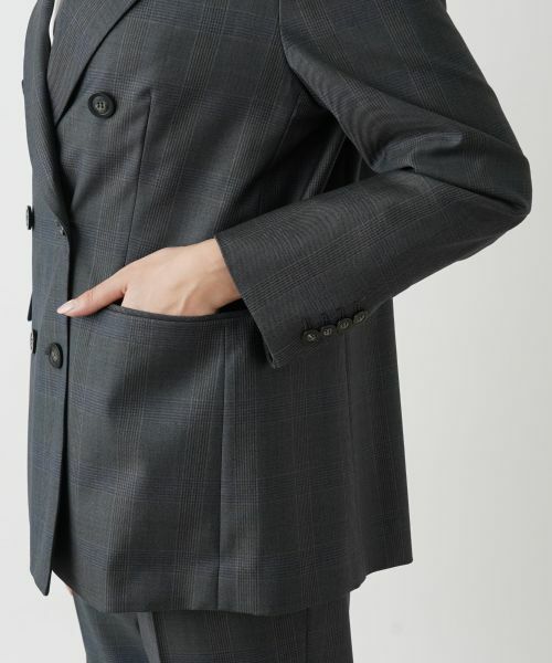Leilian PLUS HOUSE / レリアンプラスハウス テーラードジャケット | ダブルボタンテーラードジャケット【BOURGE】 | 詳細10