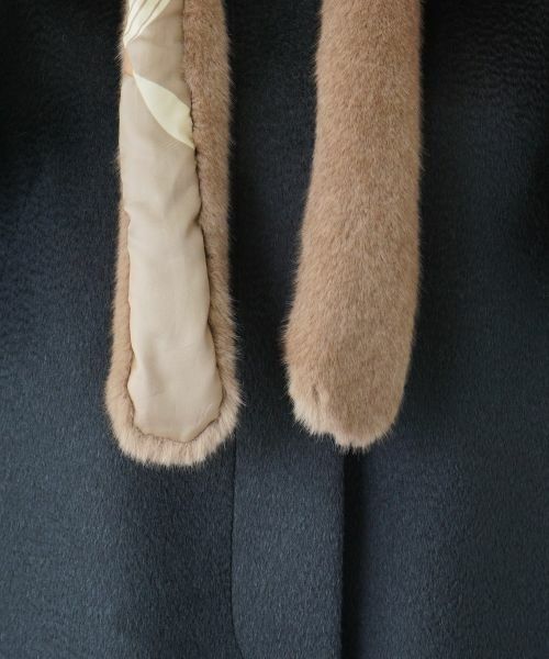 Leilian PLUS HOUSE / レリアンプラスハウス その他アウター | アルパカ混ノーカラーコート【MENCHI】 | 詳細13