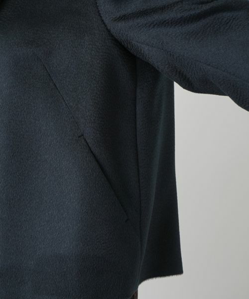 Leilian PLUS HOUSE / レリアンプラスハウス その他アウター | アルパカ混ノーカラーコート【MENCHI】 | 詳細16