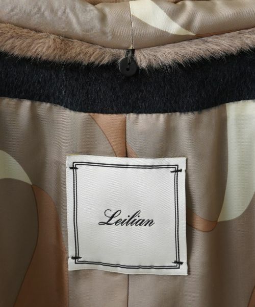 Leilian PLUS HOUSE / レリアンプラスハウス その他アウター | アルパカ混ノーカラーコート【MENCHI】 | 詳細17