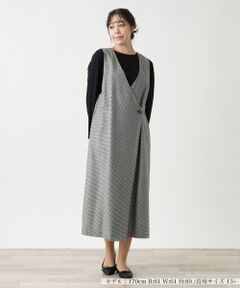 Leilian PLUS HOUSE / レリアンプラスハウス ロング・マキシ丈ワンピース | ジャンパースカート