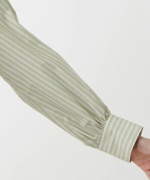 Leilian PLUS HOUSE / レリアンプラスハウス シャツ・ブラウス | バンドカラーブラウス【BOURGE】 | 詳細12