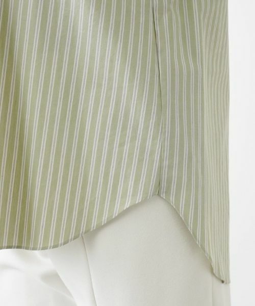 Leilian PLUS HOUSE / レリアンプラスハウス シャツ・ブラウス | バンドカラーブラウス【BOURGE】 | 詳細14