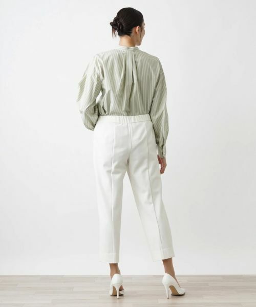 Leilian PLUS HOUSE / レリアンプラスハウス シャツ・ブラウス | バンドカラーブラウス【BOURGE】 | 詳細6