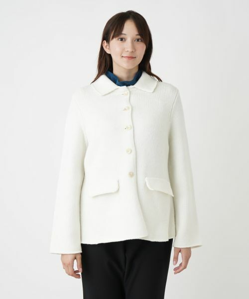 Leilian PLUS HOUSE / レリアンプラスハウス テーラードジャケット | ラメニットジャケット【BOURGE】 | 詳細16