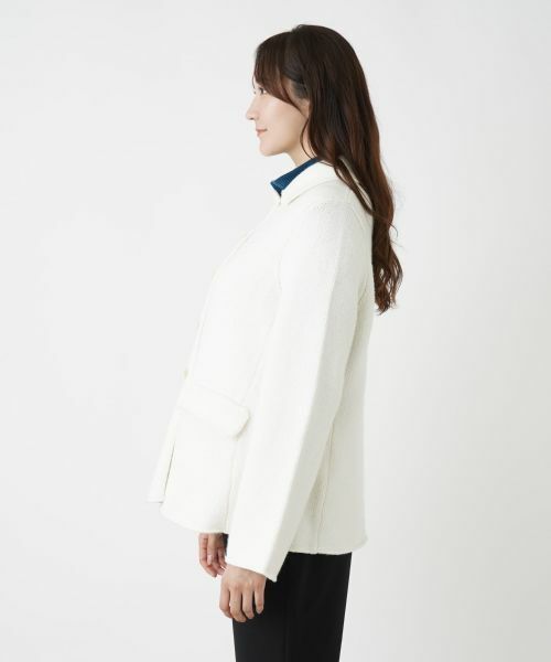 Leilian PLUS HOUSE / レリアンプラスハウス テーラードジャケット | ラメニットジャケット【BOURGE】 | 詳細17