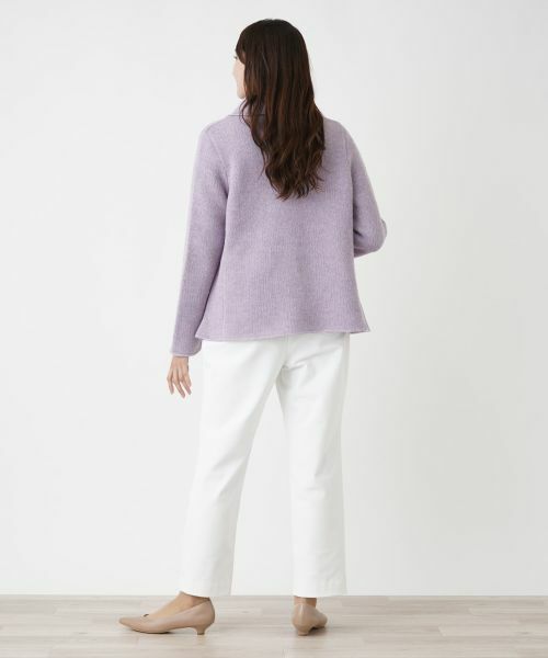 Leilian PLUS HOUSE / レリアンプラスハウス テーラードジャケット | ラメニットジャケット【BOURGE】 | 詳細3