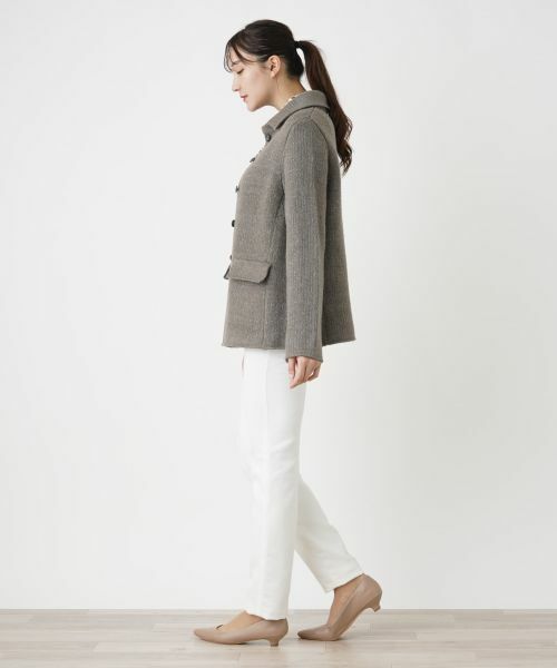 Leilian PLUS HOUSE / レリアンプラスハウス テーラードジャケット | ラメニットジャケット【BOURGE】 | 詳細6