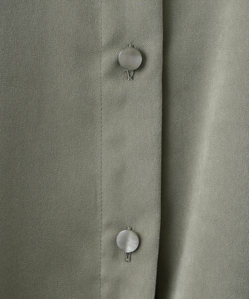 Leilian PLUS HOUSE / レリアンプラスハウス シャツ・ブラウス | ドロップショルダーブラウス【Leilian WHITE LABEL】【BOURGE】 | 詳細18