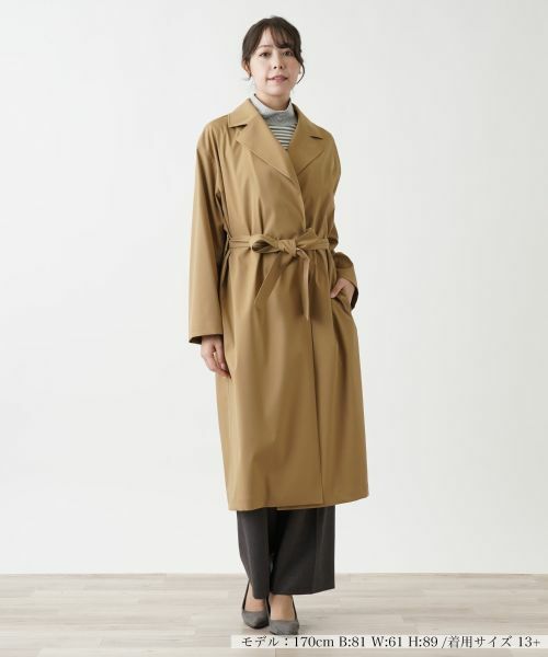 Leilian PLUS HOUSE / レリアンプラスハウス その他アウター | トレンチ風コート【BOURGE】 | 詳細1