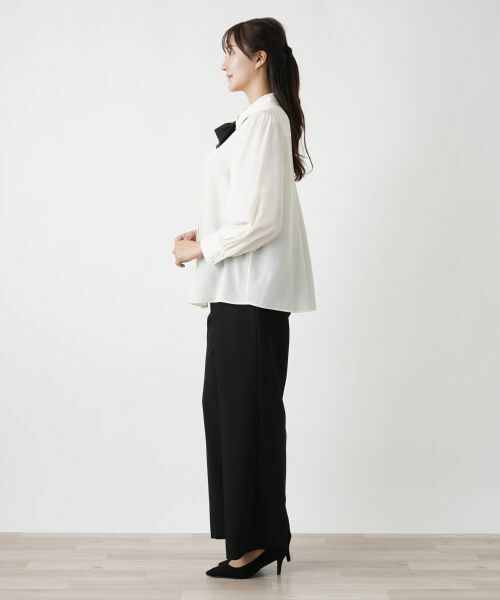 Leilian PLUS HOUSE / レリアンプラスハウス シャツ・ブラウス | ボウタイブラウス【BOURGE】 | 詳細2