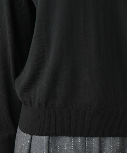 Leilian PLUS HOUSE / レリアンプラスハウス ニット・セーター | クルーネックニット【LORO PIANA】【BOURGE】 | 詳細14