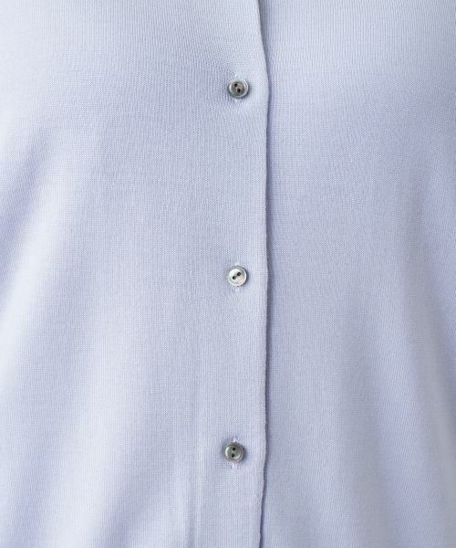 Leilian PLUS HOUSE / レリアンプラスハウス カーディガン・ボレロ | クルーネックカーディガン【LORO PIANA】【BOURGE】 | 詳細4