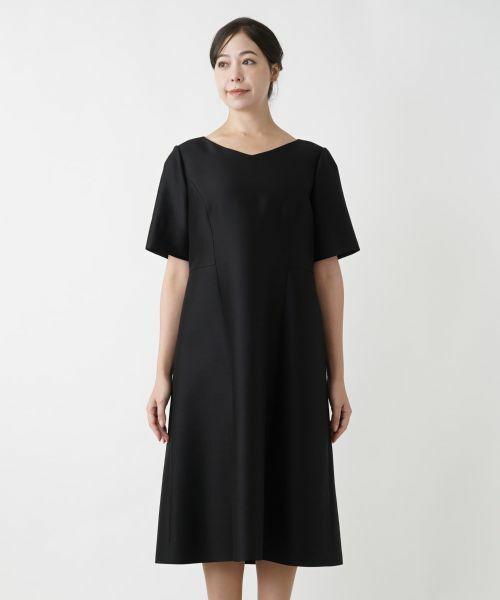 Leilian PLUS HOUSE / レリアンプラスハウス ドレス | Vネックワンピース【BOURGE】 | 詳細8