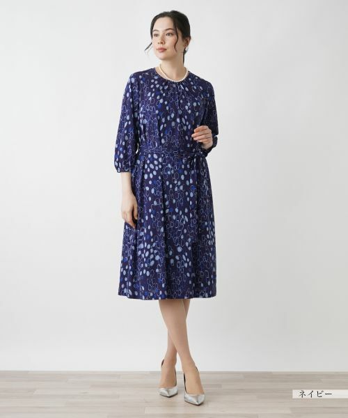 Leilian PLUS HOUSE / レリアンプラスハウス ドレス | ワンピース【Leilian WHITE LABEL】 | 詳細1