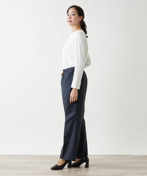 Leilian PLUS HOUSE / レリアンプラスハウス その他パンツ | センタープレスパンツ | 詳細5