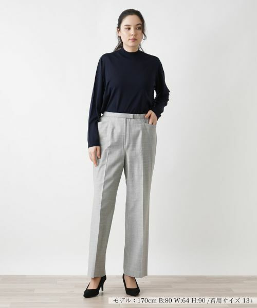 Leilian PLUS HOUSE / レリアンプラスハウス その他パンツ | センタープレスパンツ | 詳細7