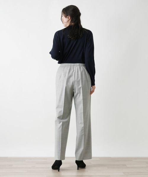Leilian PLUS HOUSE / レリアンプラスハウス その他パンツ | センタープレスパンツ | 詳細9