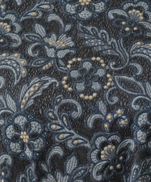 Leilian PLUS HOUSE / レリアンプラスハウス ドレス | リボンベルトレースワンピース | 詳細18