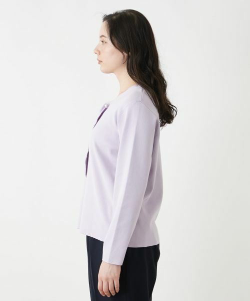 Leilian PLUS HOUSE / レリアンプラスハウス ニット・セーター | ボウタイニット【プラス企画】 | 詳細11